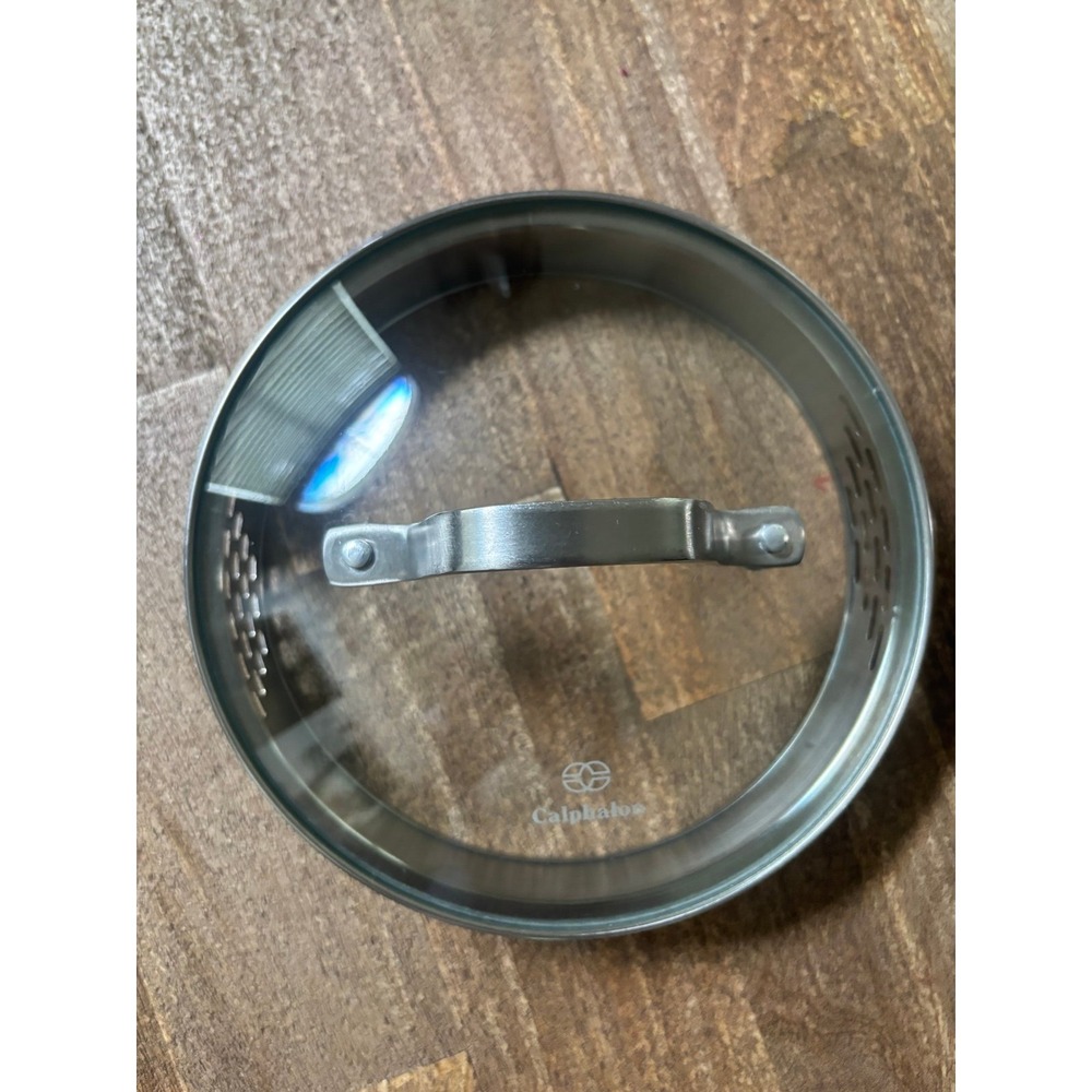 Calphalon Glass Replacement Lid 7" Outside, 6.5" Inner Rim - 1082920 - Picture 3 of 8